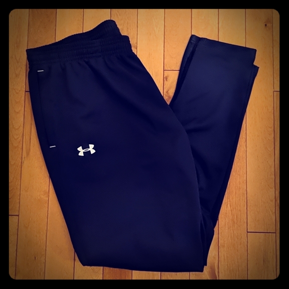 navy under armour pants